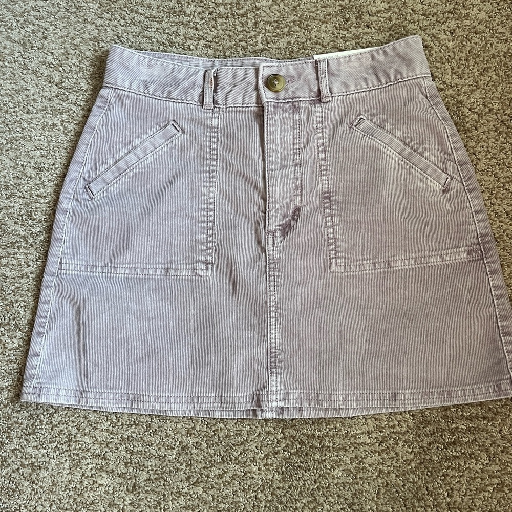 Hi-Rise A-Line Skirt